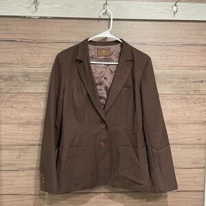 Levi's Chocolate Brown Women's Blazer